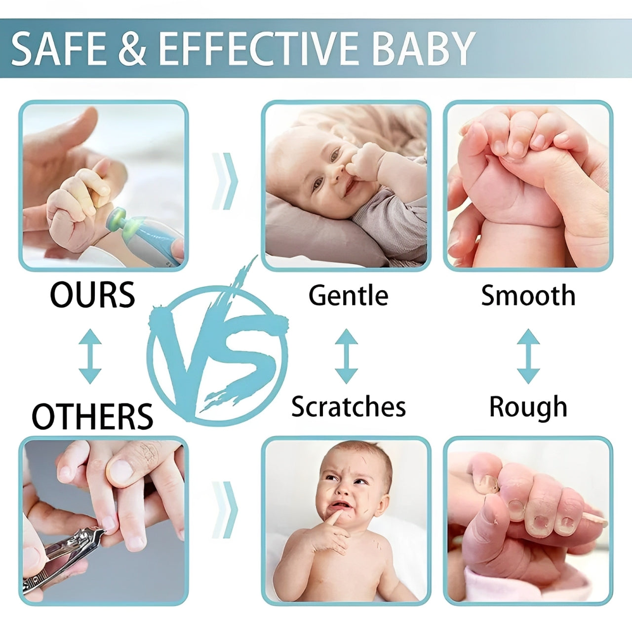 Baby Nail Trimmer with Light