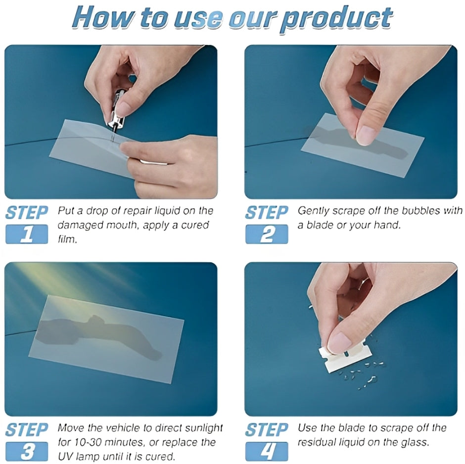 Glass Repair Kit (Pack of 2)
